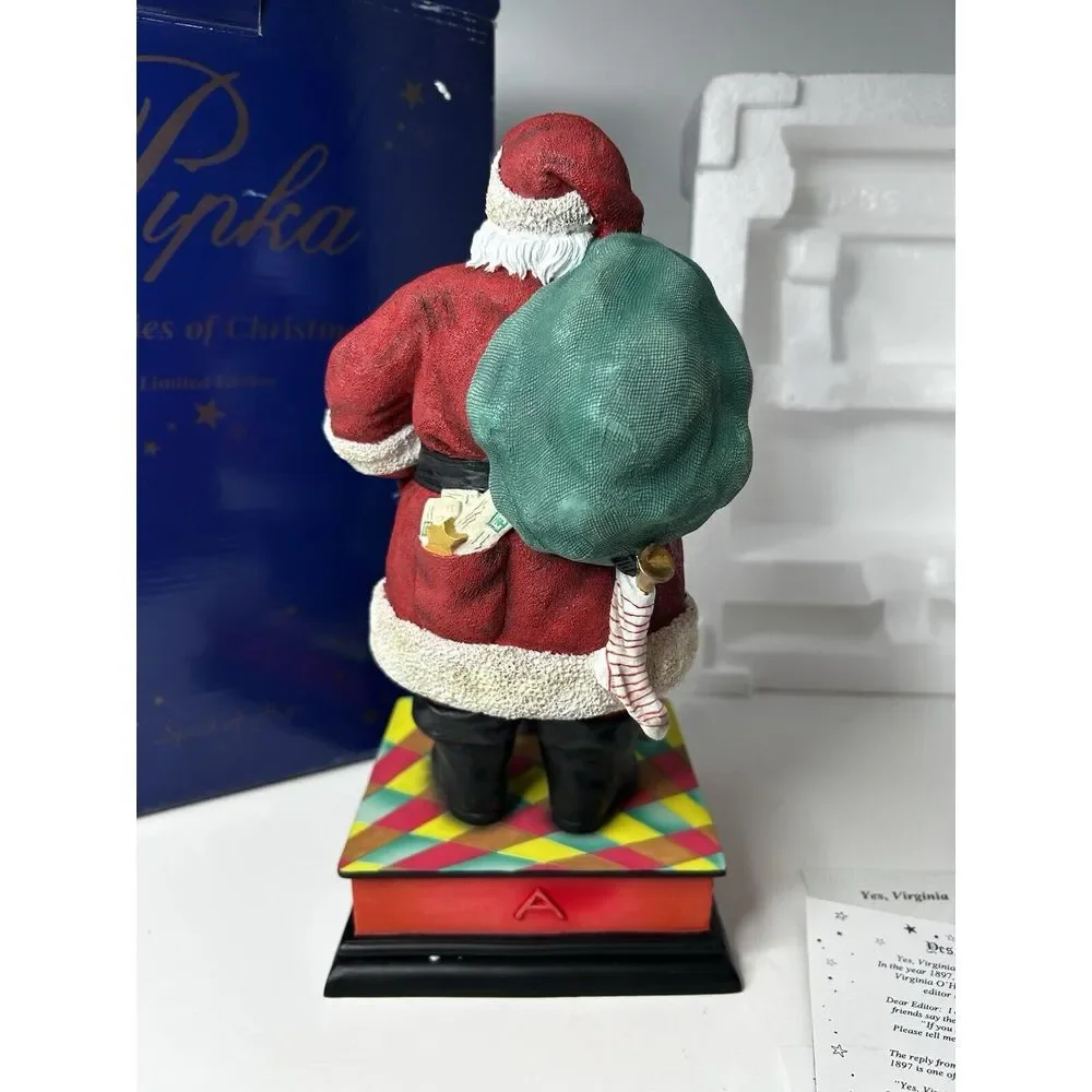 Vintage Pipka Memories of Christmas - Yes, Virginia Santa Claus 11